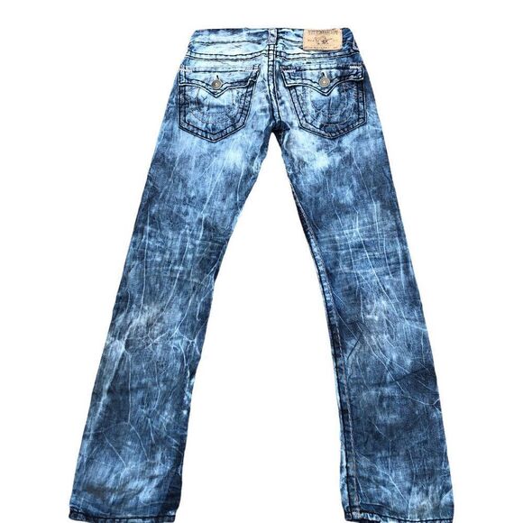 True Religion Jeans Size 29 RICKY SUPER T Blue - Picture 5 of 15